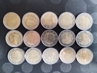 Lote 60 monete commemorative da 2€