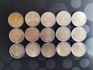 Lote 60 monete commemorative da 2€