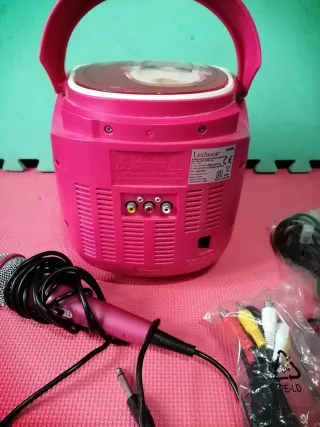 Reproductor Karaoke CD+G Portátil Barbie
