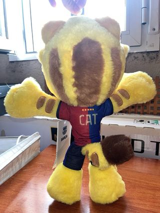 Peluche Gato FC Barcelona