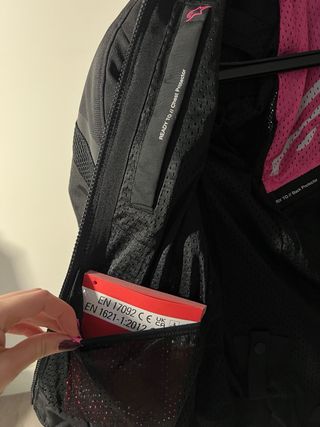 Chaqueta Moto Alpinestars Stella Negra Mujer S