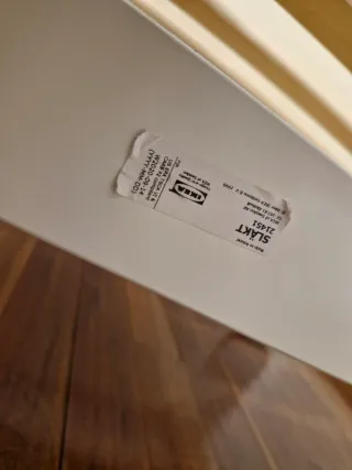 Struttura Letto IKEA Släkt Bianca