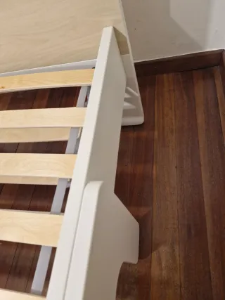 Struttura Letto IKEA Släkt Bianca