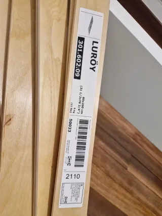 Struttura Letto IKEA Släkt Bianca