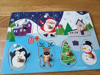 Juego de encajar de madera