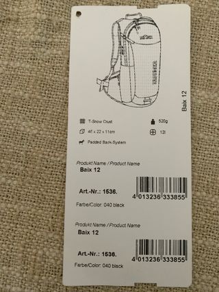 Se vende Mochila de trekking/trail marca Tatonka