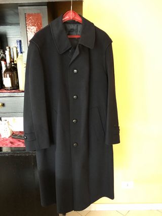 Cappotto Loden Uomo Nero Originale Tirolese.