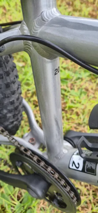 Bicicleta Scott Roxter 20' Plata Niño