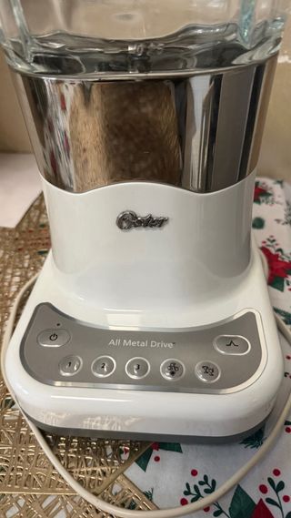 Batidora Oster Vidrio Cromado