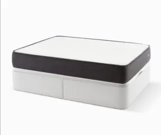 Pack Colchón One Canapé Redondo Tapa Lisa