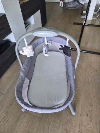 Cuna Chicco 4 en 1 Gris