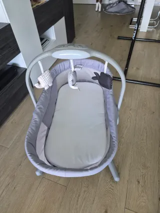 Cuna Chicco 4 en 1 Gris