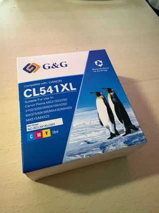 Cartucho Tinta Canon CL541XL G&G Color