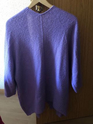 Cárdigan Morado Talla Única