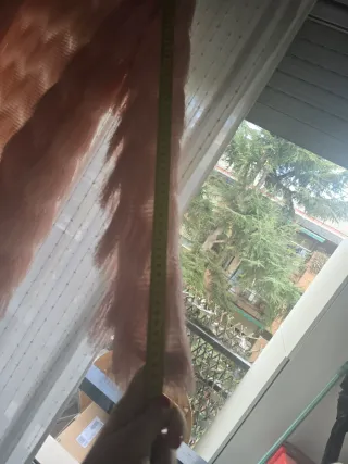 Chaqueta de flecos rosa talla única