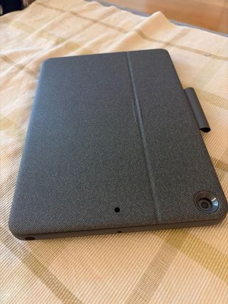 Funda Teclado Logitech Combo Touch iPad Gris