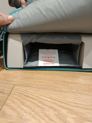 Trona portátil plegable