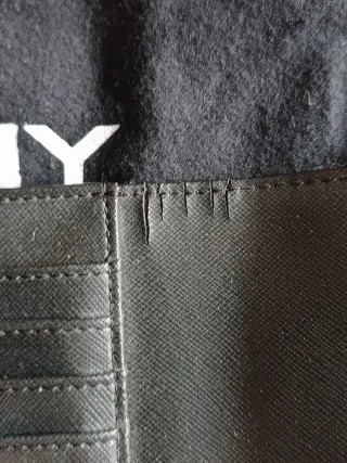 Cartera monedero DKNY negra
