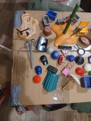 Lote piezas Playmobil Todas 8€