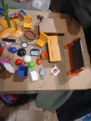 Lote piezas Playmobil Todas 8€