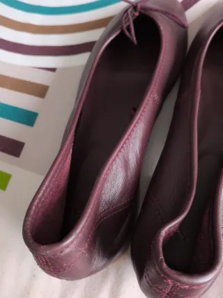 Manoletinas Mango Moradas