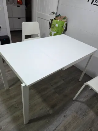 Mesa de cocina Ikea blanca