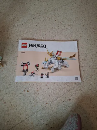 Lego Ninjago Dragón Blanco