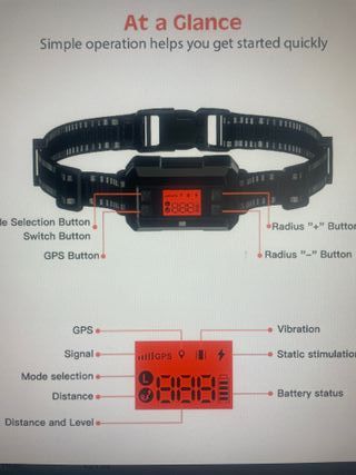 Valla GPS Inalámbrica para Perros mod F810plus