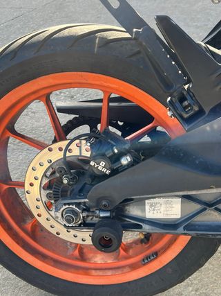 KTM RC 125 2016 Naranja y Negra