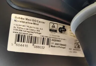 Silla bici Bobike Maxi Go