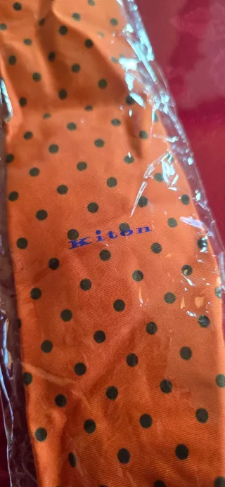 Kiton tie 100% Seta Made in Italy