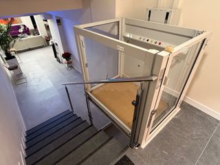 Barandilla de cristal para escaleras