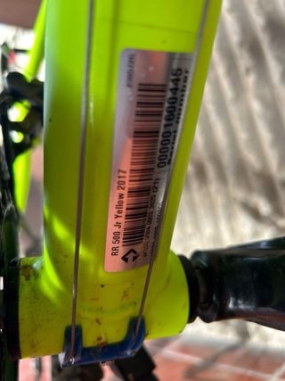 Bici Rockrider 500 2017 Fluorescente