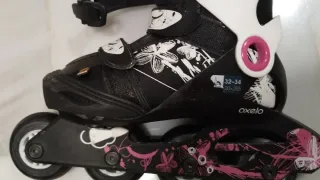 Patines en línea ajustables niña T. 32-34