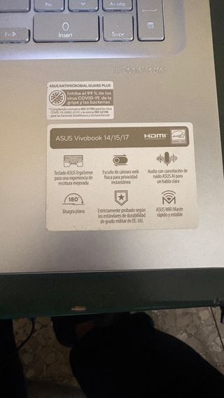 Asus Vivobook Argento
