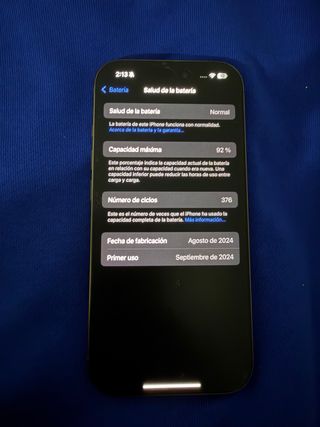 iPhone 16 Pro Oro/Plata