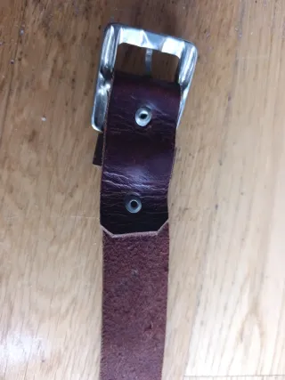 Cinturón de Piel Marrón Infantil