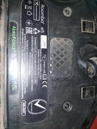 Robot aspirador Roomba (fallo)