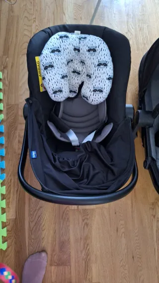 Carrito de bebé 3 piezas marca Chicco