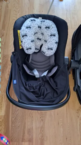 Carrito de bebé 3 piezas marca Chicco