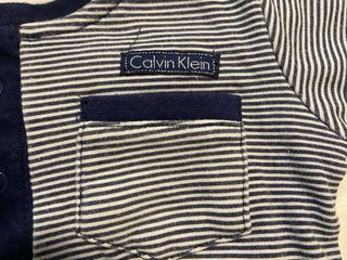 Camiseta bebé rayas Calvin Klein 1-3 meses