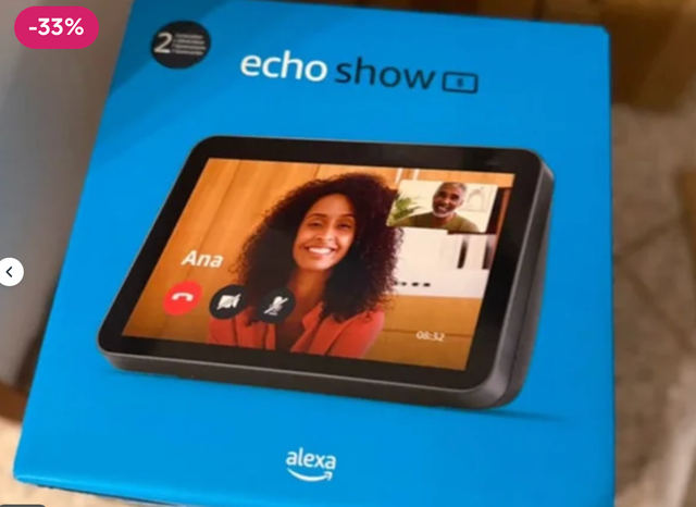 Amazon Echo Show 8 (2ª Gen) Negro