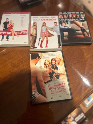Lote 4 Películas DVD Comedia Romántica