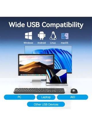 Ratón Inalámbrico Vention KTBB0 USB 2.4GHz