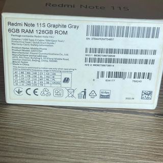 Xiaomi note 11 S -128 GB - Con accesorios - Buen e