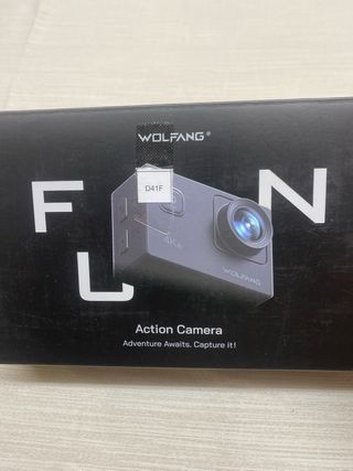 WOLFANG Cámara Deportiva 4K 30FPS GA100 con 32GB