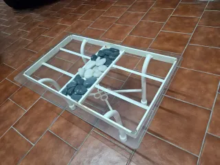 Mesa de centro forjada a mano