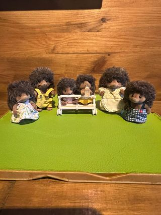 Familia de erizos Sylvanian Families