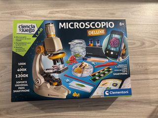 Microscopio Deluxe Clementoni 8+
