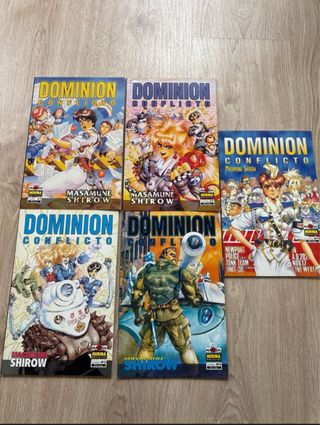 Colección Dominion Tank Police “Conflicto” (1-5)